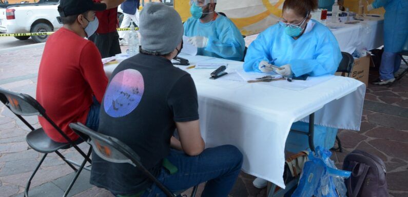 Secretaría de Salud y Salud Municipal realizan pruebas gratuitas de Covid-19