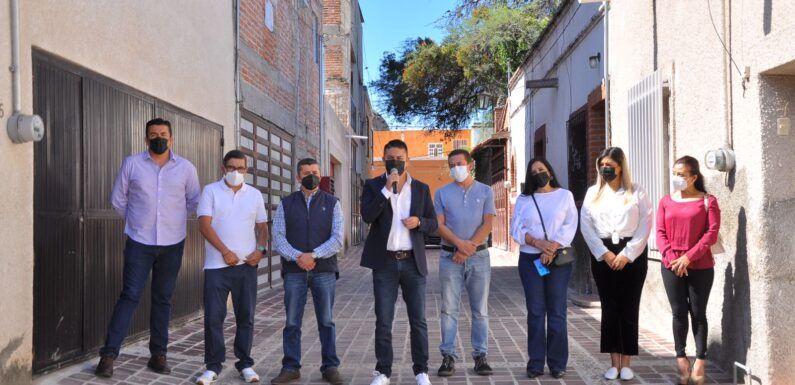 Entrega Gobierno Municipal dos calles renovadas y un parque lineal
