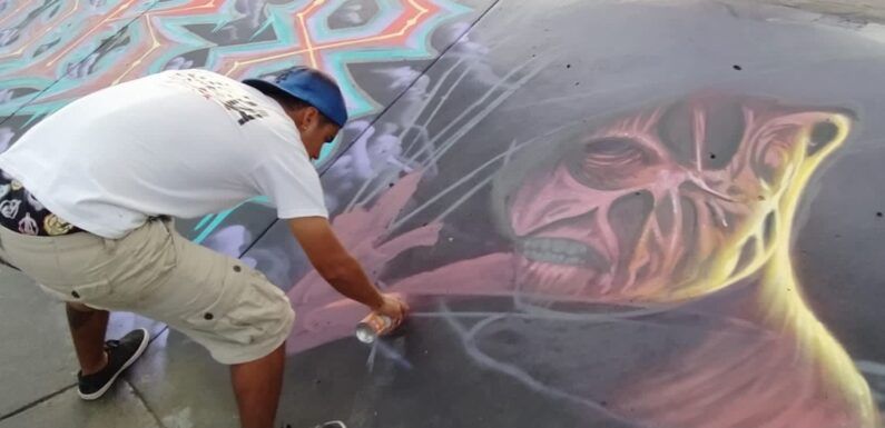 Programa RecuperArte llega a la pista de patinaje de la Calzada Pedro Moreno