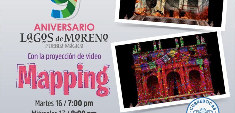 Festejarán con Video Mapping nombramiento de Lagos como Pueblo Mágico