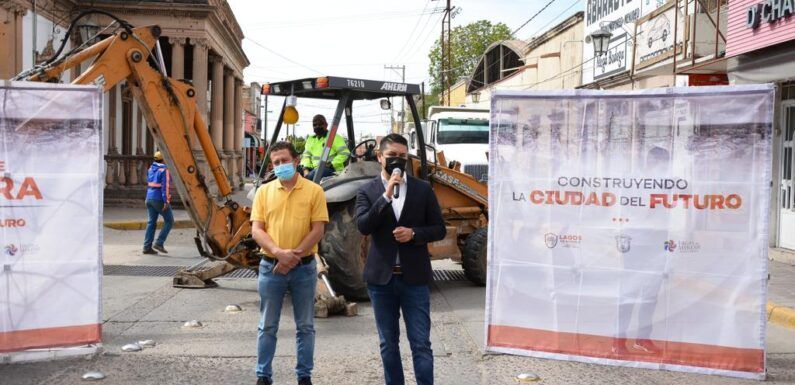 Arranca la reconstrucción de la calle Hernando de Martel