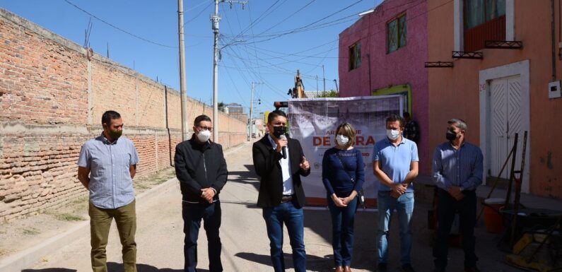 Rehabilitarán calle Porfirio Díaz en Barrio Bajo de Moya