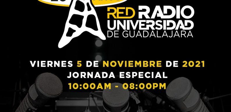Celebra Radio Universidad de Guadalajara 20 aniversario