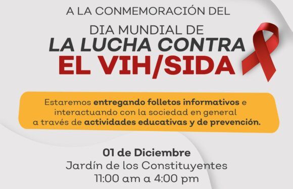 Lagos de Moreno se une a la conmemoración por el Día Mundial de Lucha contra el SIDA