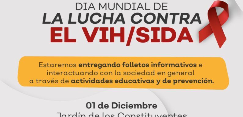Lagos de Moreno se une a la conmemoración por el Día Mundial de Lucha contra el SIDA