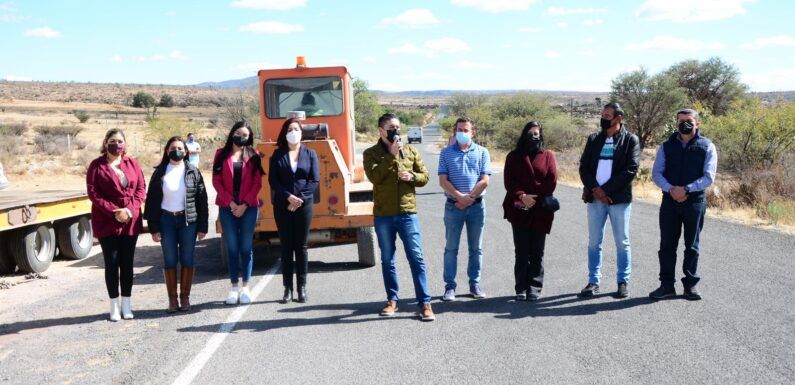 Realiza Tecutli Gómez gira por la zona Norte del municipio para arrancar dos importantes obras