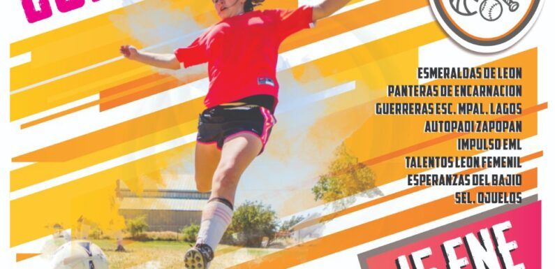 Mañana inicia el primer torneo de futbol femenil del año “Copa Femenil Lagos”