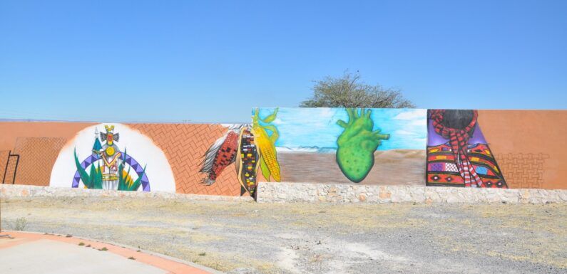 Programa Recuper-Arte llena de vida las paredes del Centro Comunitario “Camino Real”
