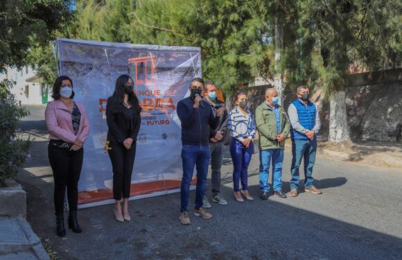 Inicia rehabilitación de la calle Aldama en Lomas del Valle