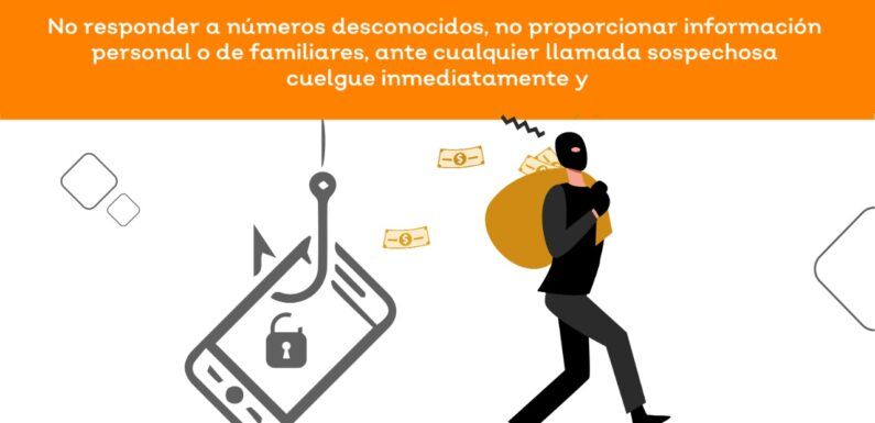 Emiten recomendaciones para evitar ser víctimas de extorsión