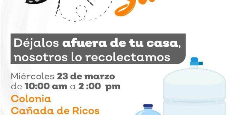 Recolecta Aseo Público Municipal más de 10 toneladas de cacharros en cinco colonias
