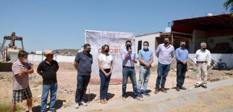 Inicia Gobierno Municipal rehabilitación de espacio público en colonia “Los Chirlitos”