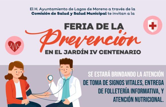 Invita Comisión de Salud Municipal a Feria de la Prevención en el marco del Día Mundial de la Salud