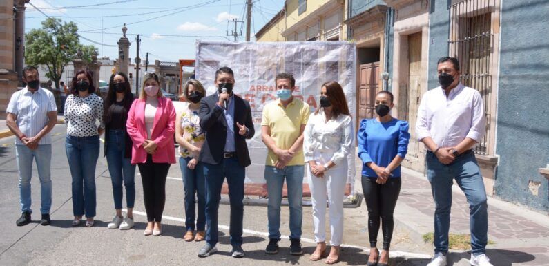 Arranca rehabilitación de las calles Hernando de Martel y 31 de Marzo en el Barrio de La Luz