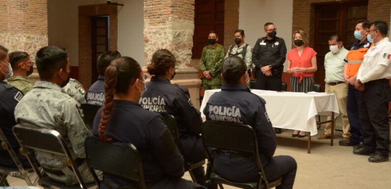 Capacitan a policías municipales sobre “Comando de Incidentes y Primeros Auxilios Graves”