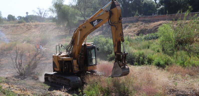 Arranca Tecutli Gómez primera etapa del Proyecto Integral de Saneamiento al Río Lagos