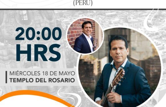 Invita Dirección de Cultura a concierto de guitarra a cargo del músico Juan Carlos Arancibia Navarro