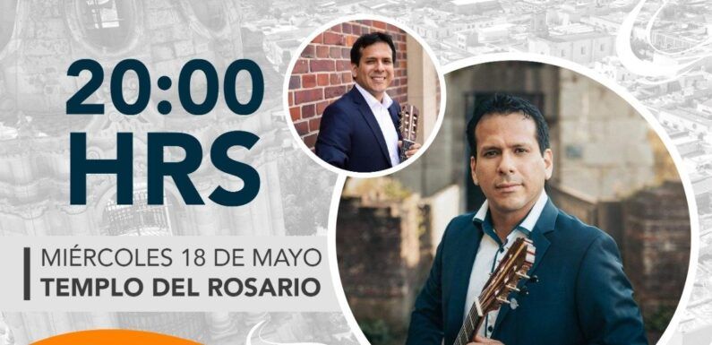 Invita Dirección de Cultura a concierto de guitarra a cargo del músico Juan Carlos Arancibia Navarro