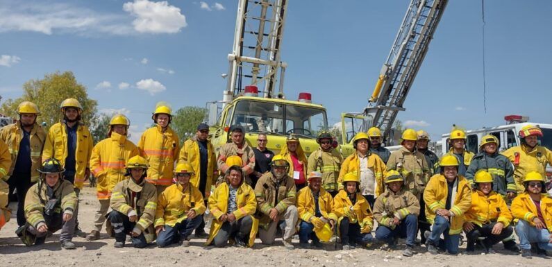 Reciben capacitación elementos de la Unidad Municipal de Protección Civil