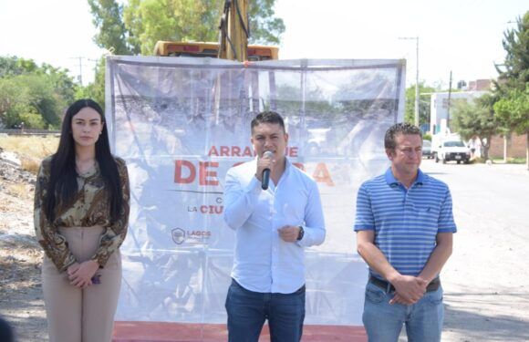 Arranca construcción del Parque Lineal en Fraccionamiento Capuchinas