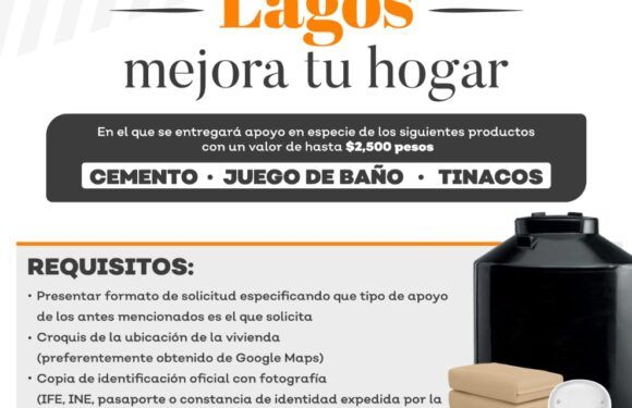 Gobierno Municipal lanza el programa de ayuda para vivienda “Lagos mejora tu hogar”
