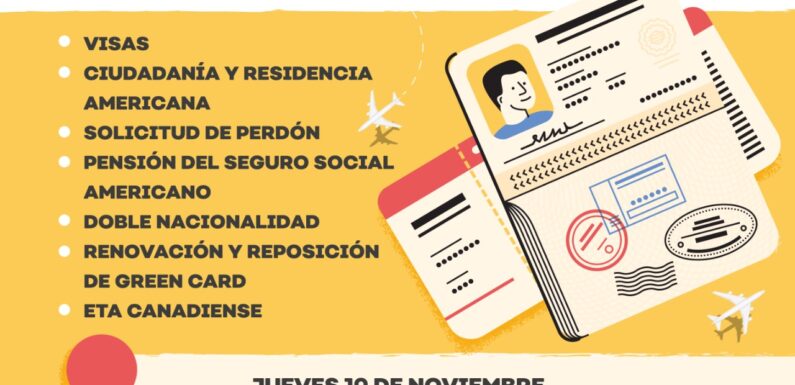 Dirección de Atención al Migrante invita a participar en Foro Informativo sobre Trámites Migratorios