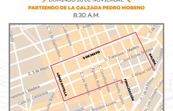 Todo listo para la realización del Desfile Deportivo con motivo del 20 de noviembre