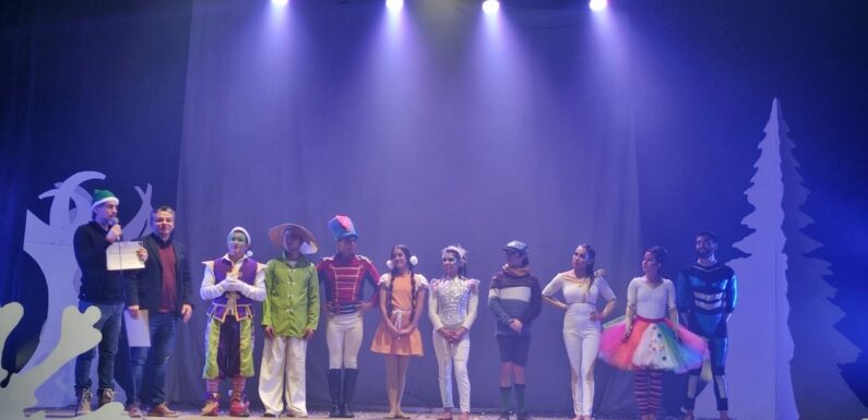Con gran éxito se presentó Circo Dragón dentro del 5to. Festival Cultural Navideño