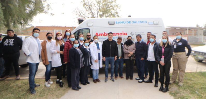 Entrega Tecutli Gómez en Betulia nueva ambulancia para la zona norte del municipio