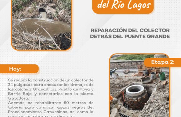 Continúan las acciones del Gobierno Municipal para el rescate y saneamiento del Río Lagos