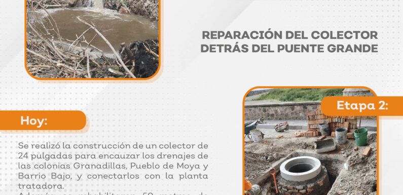 Continúan las acciones del Gobierno Municipal para el rescate y saneamiento del Río Lagos