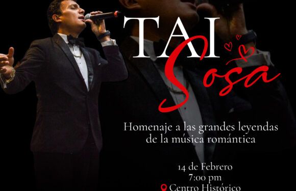 Tai Sosa le cantará al amor en el Centro Histórico de Lagos de Moreno