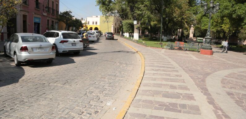 Este mes arrancará la rehabilitación de la calle Hidalgo en la zona de la Calzada