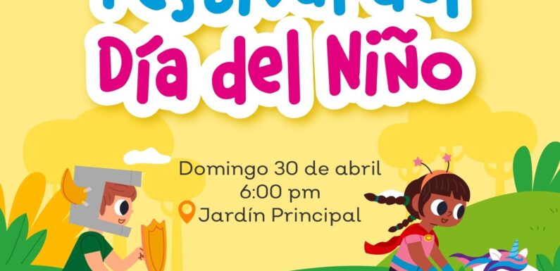 Gobierno Municipal y DIF Lagos invitan al festival del Día del Niño el próximo domingo