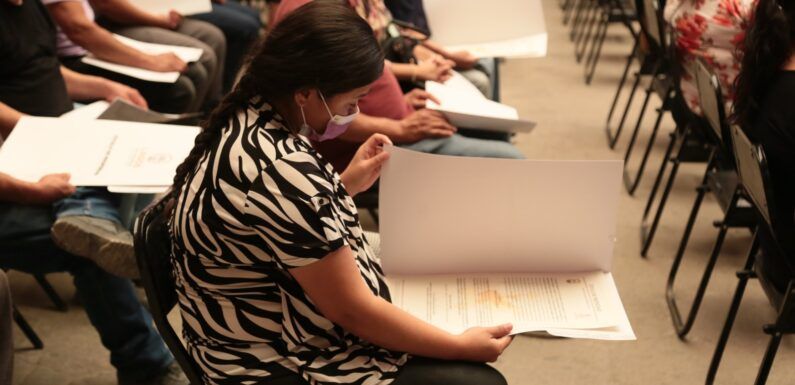 Gobierno Municipal da certeza jurídica a más de treinta familias