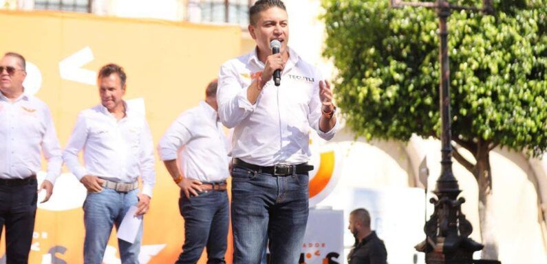 Tecutli Gómez y Pablo Lemus realizan gira por los municipios de Teocaltiche, Villa Hidalgo y Encarnación de Díaz