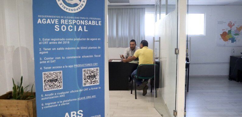 Abre SADER Jalisco ventanilla para vincular directamente a productores de agave con la industria tequilera