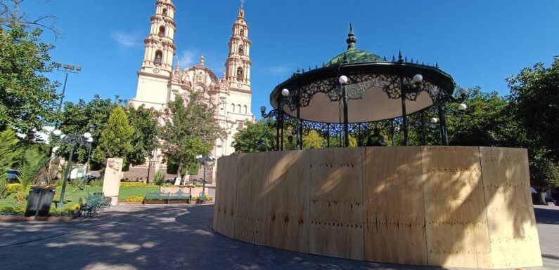Restauran kiosco del Jardín de los Constituyentes