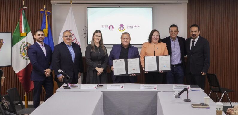 Unen esfuerzos la Procuraduría Social y la CEDHJ en favor de la justicia y los derechos humanos en Jalisco