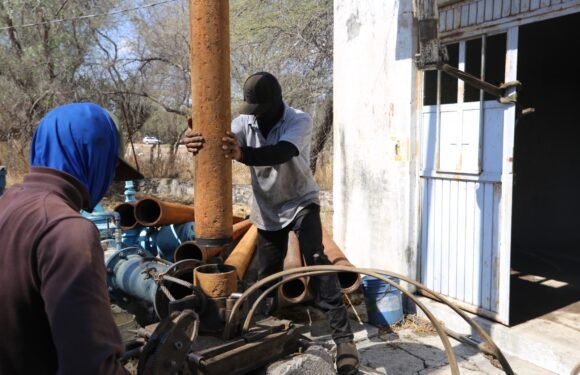 Dirección de Agua Potable sustituyó bomba en Pozo No. 6