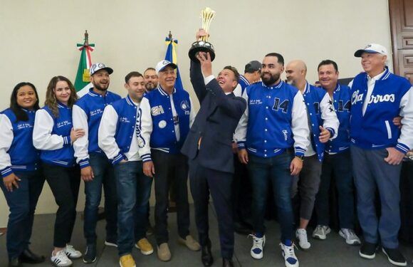 Reconoce Pablo Lemus a equipo de béisbol Charros de Jalisco por su tercer Campeonato de la Liga ARCO Mexicana del Pacífico