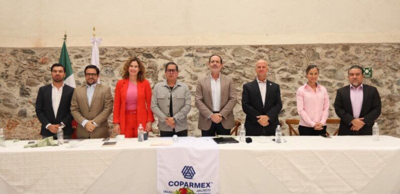 Preside Alcalde Primera Gira de Empresarios de COPARMEX Lagos de Moreno