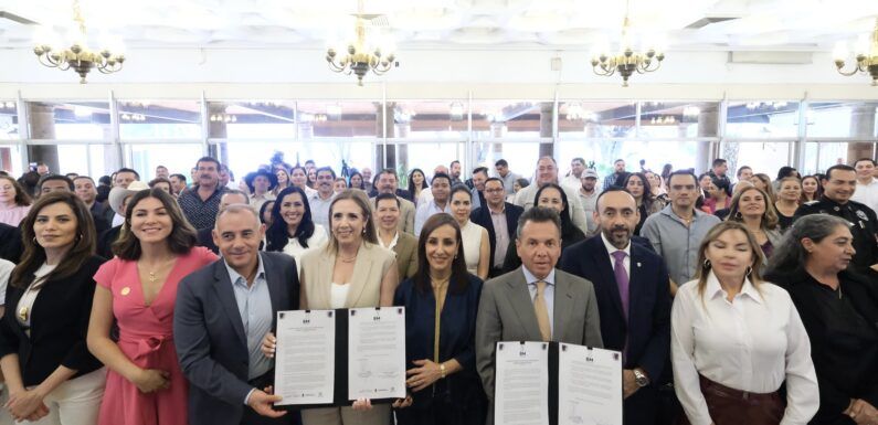 Firman Acuerdo Estatal por la Igualdad Sustantiva entre Mujeres y Hombres 2025-2030