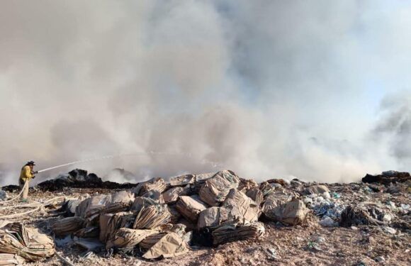 Alerta atmosférica por incendio en vertedero de San Juan de los Lagos