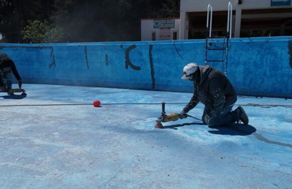 Remodelan el balneario municipal de La Higuera