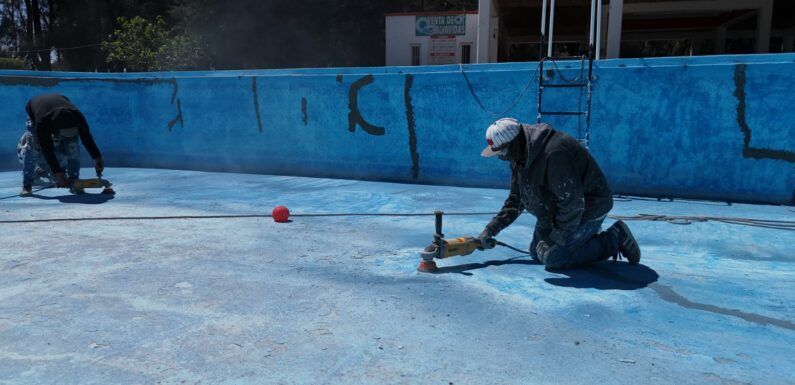 Remodelan el balneario municipal de La Higuera
