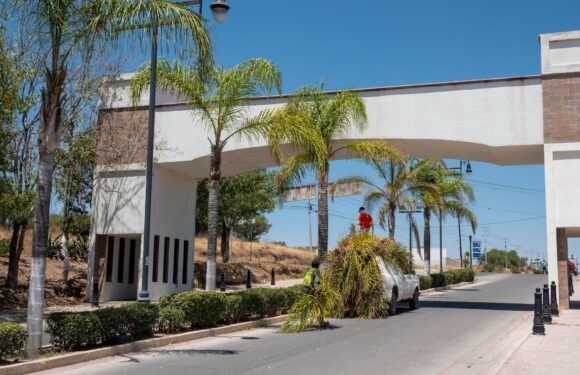 Rehabilitan espacios públicos de Encarnación de Díaz