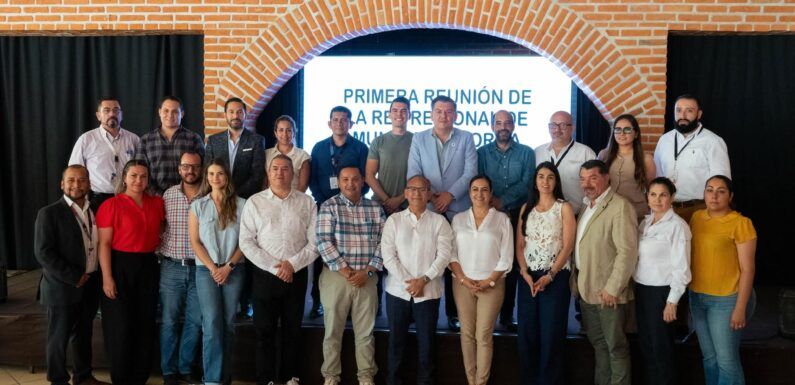 Encarnación de Díaz fue sede de la reunión Red Regional de Municipios por la Salud
