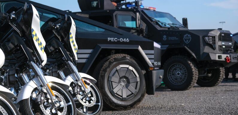 Entregan unidades equipadas y especializadas para la seguridad de Jalisco