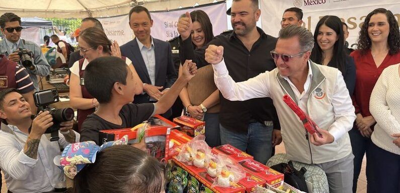 Acude Pablo Lemus Navarro, Gobernador de Jalisco, al arranque de campaña ‘Sí al Desarme, Sí a la Paz’